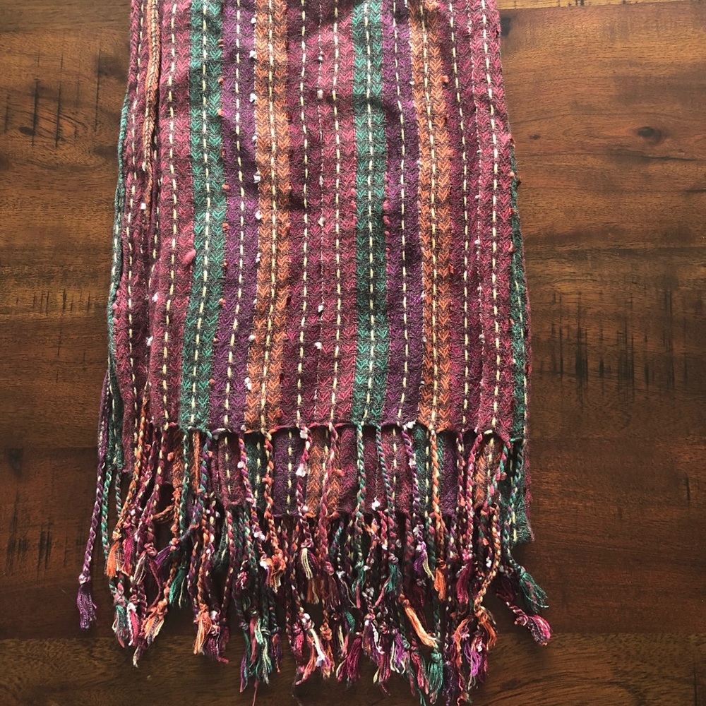 Straight scarf